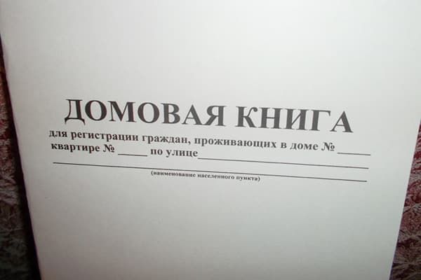Пустая домашняя книга